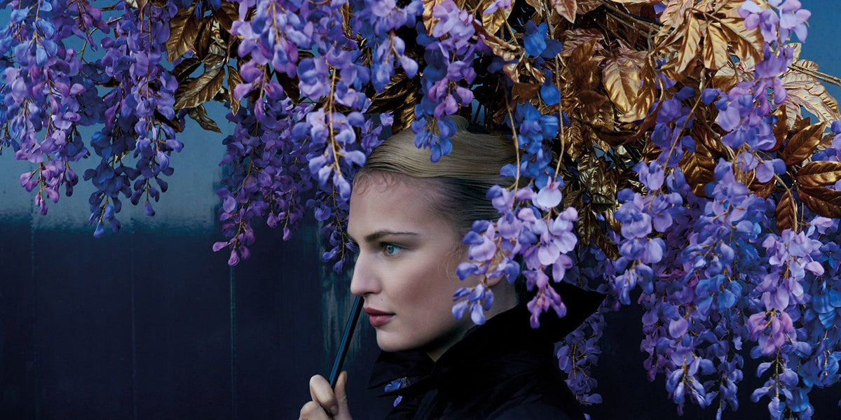 Close up of luxury real-touch artificial flowers by Demmerys