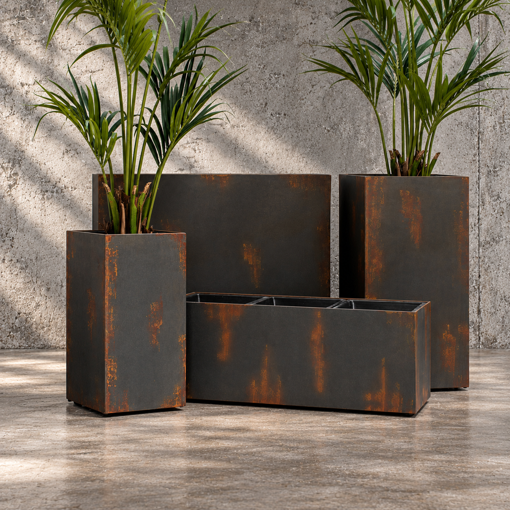 Artificial UV Baby's Breath Felton Tall Planter 100cm
